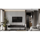 Рейка для стены с отделкой МДФ Ликорн РП-2.16.2800 Белая