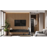 Рейка для стены с отделкой МДФ Ликорн РП-2.16.2800 Дуб светло-коричневый Рейка для стены с отделкой МДФ Ликорн РП-2.16.2800 Дуб светло-коричневый