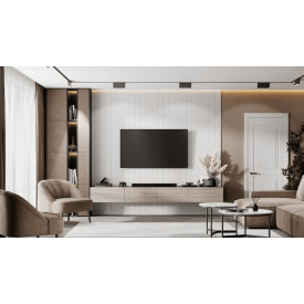 Начальная Скандинавская панель МДФ Ликорн СП-1 Белая