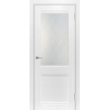 Дверь ПВХ Мариам Техно-702 со стеклом Белый