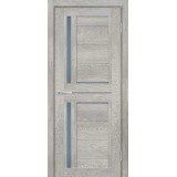 Дверь ПВХ Мариам Техно-804 Чиаро гриджио графит сатинат, серый лакобель