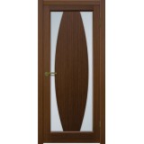 Двери Matadoor Модерн Атик 3 орех люкс белое стекло