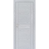 Дверь Экошпон Profilo Porte PSM-4 Дуб скай серый белоснежный лакобель