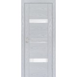 Дверь Экошпон Profilo Porte PSM-12 Дуб скай серый белоснежный лакобель
