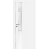 Дверь Profilo Porte PX-10 AL кромка с 2-х ст. Белый белоснежный лакобель
